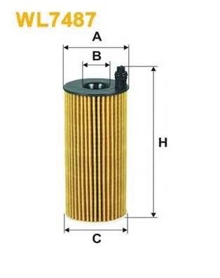 WIX FILTERS wl7487 -  Фильтр масляный двигателя